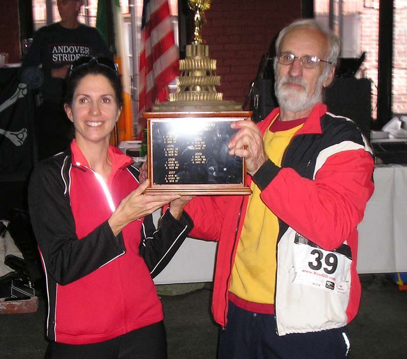 Gate City Striders with the Mill Cities Trophy in 2010